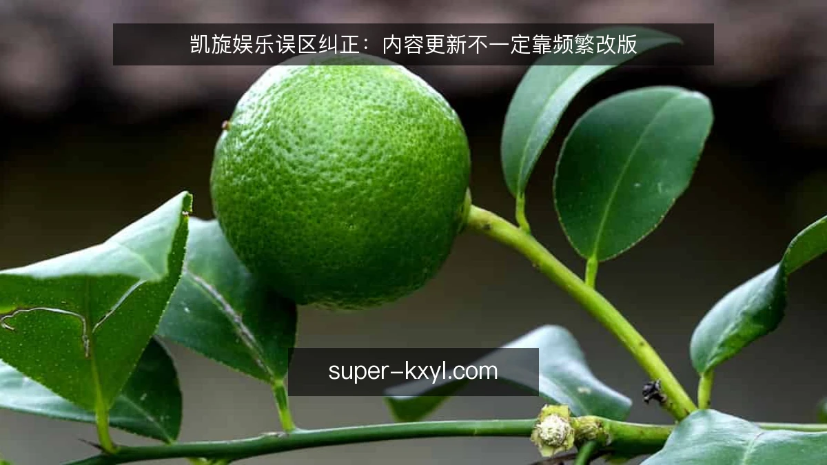 凯旋娱乐误区纠正:内容更新不一定靠频繁改版